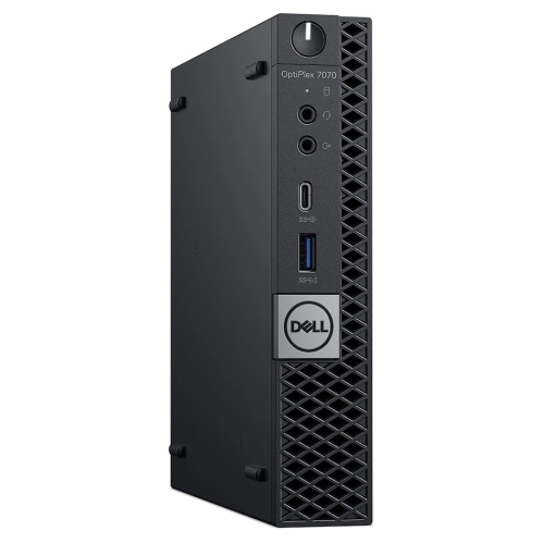 Image 1 of 2.. REFURBISHED - Dell Optiplex 7070 Micro Desktop Core i5-8500T 16GB RAM 256GB SSD Wi-Fi Windows 11 Pro