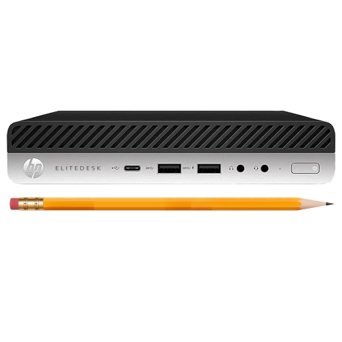 Refurbished - HP EliteDesk 800 G4 Desktop Mini PC Intel Core i7-8700T 16GB RAM 512GB SSD WIFI Windows 11 Pro