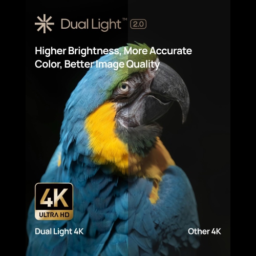 XGIMI HORIZON S Pro 4K UHD Home Theatre Projector for Movie/Gaming, SmartPhone,DLP, up to 200'' Screen Size, Projector Television w/Stand, Speaker,