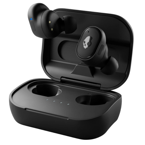 Image 1 de 4.. Grind In-Ear Wireless Earbuds, 40 Hr Battery, Skull-iQ, Alexa Enabled, Microphone, Works with iPhone Android and Bluetooth Devices