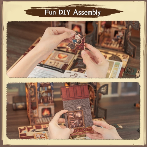 3D Wooden Puzzle Count Cats Study