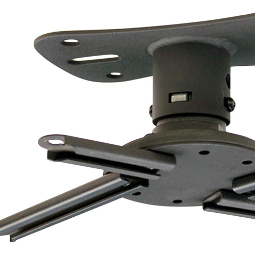Support de plafond pour projecteur P101 de Kanto - Noir