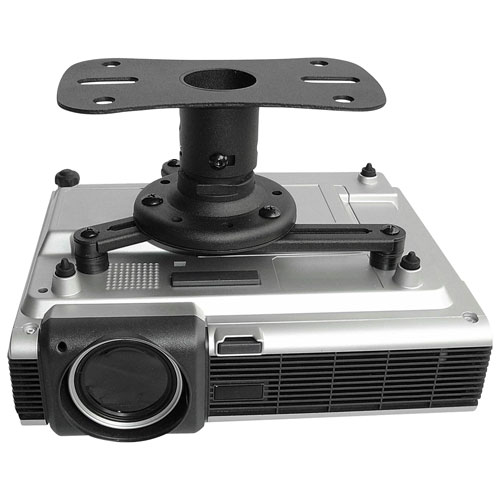 Support de plafond pour projecteur P101 de Kanto - Noir