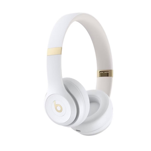 Open Box - Beats By Dr. Dre Solo 4 On-Ear Sound Isolating Bluetooth Headphones - Warm White