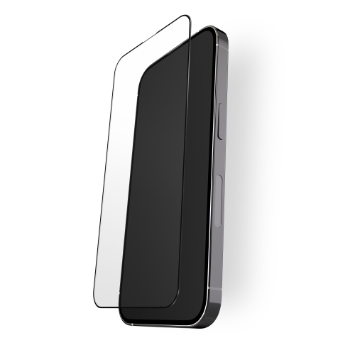 BodyGuardz Pure 3 Tempered Glass Screen Protector 5X Stronger Impact & Scratch Protection - iPhone 6.1 Pro 2023/6.1 2023