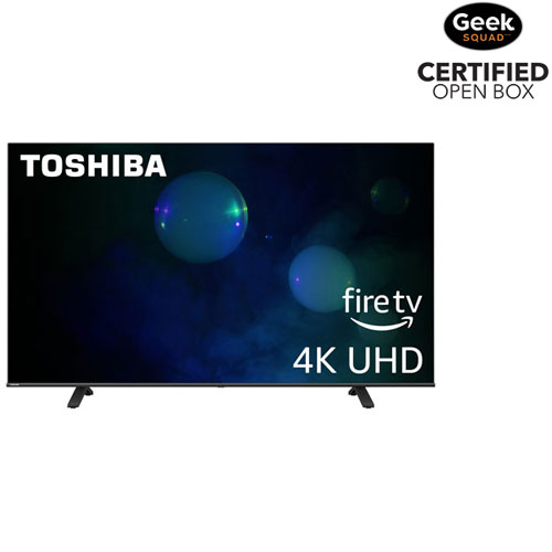 Open Box - Toshiba 65" 4K UHD HDR LED Fire Smart TV - 2023