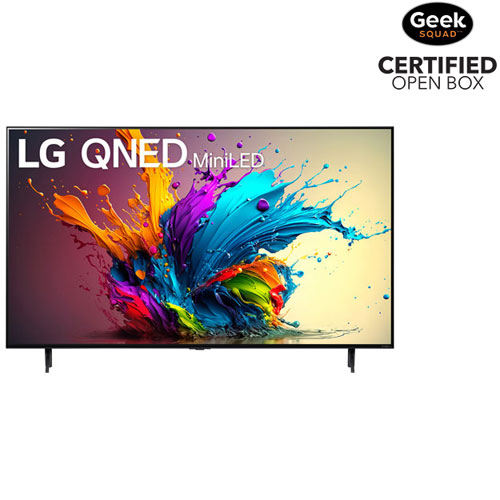 Boîte ouverte - Téléviseur intelligent webOS HDR QNED mini-DEL UHD 4K de 65 po de LG - 2024