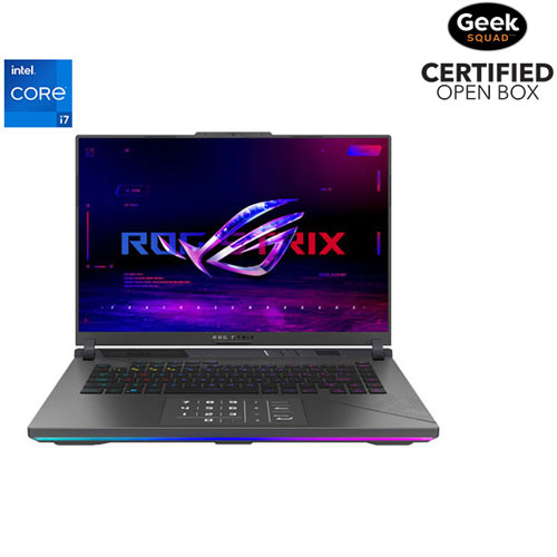 Open Box - ASUS ROG Strix G 16" Gaming Laptop - Eclipse Grey(Intel Core i7-13650HX/16GB RAM/512GB SSD/RTX 4070)