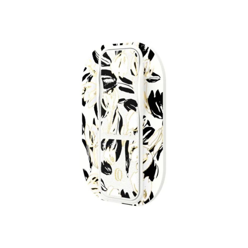 Clckr Magsafe Carson & Quinn Phone Grip | Color: Black with White Tulips