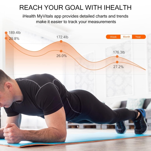 iHealth Nexus-Pro 1.0 Wireless Body Composition Scale - Body Weight and Composition Analyzer with Smart Bluetooth App