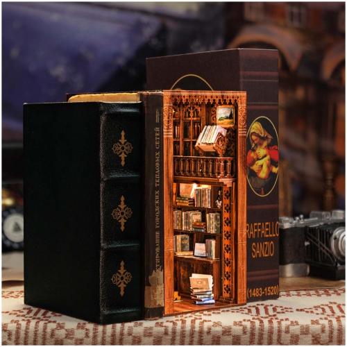 3D Wooden Puzzle Eternal Bookstore