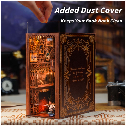 3D Wooden Puzzle Eternal Bookstore