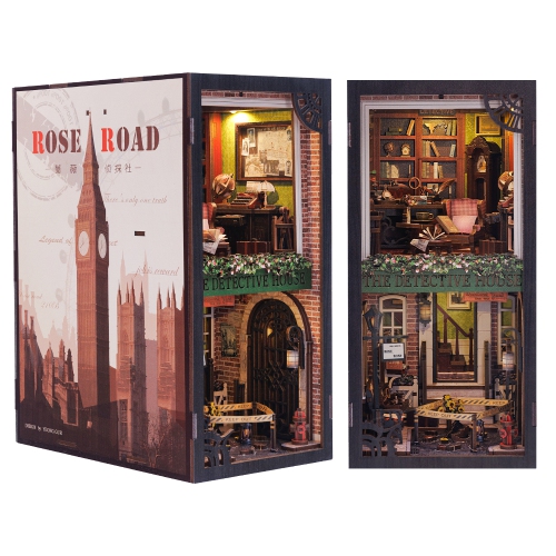 3D Wooden Puzzle Rose Detective Agency - 322 Pcs