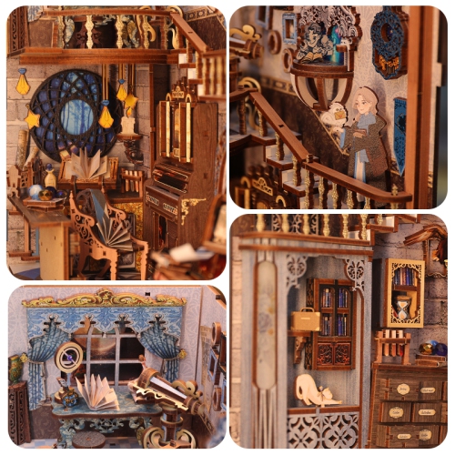 3D Wooden Puzzle Nebula Common Room