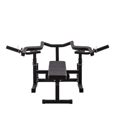 Presse-poitrine à plateau Gearforfit – Banc ajustable avec accoudoirs indépendants