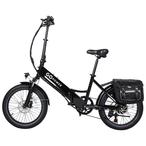 GoPowerBike GoPlus Step-Through Fat-Tire Electric Cruiser Bike (500W Motor/80km Range/32 km/h Top Speed