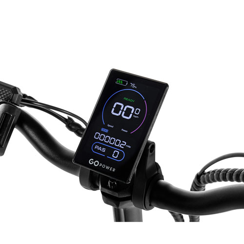 GoPowerBike GoPlus Step-Through Fat-Tire Electric Cruiser Bike (500W Motor/80km Range/32 km/h Top Speed