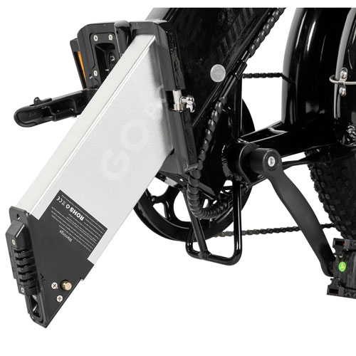 GoPowerBike GoPlus Step-Through Fat-Tire Electric Cruiser Bike (500W Motor/80km Range/32 km/h Top Speed