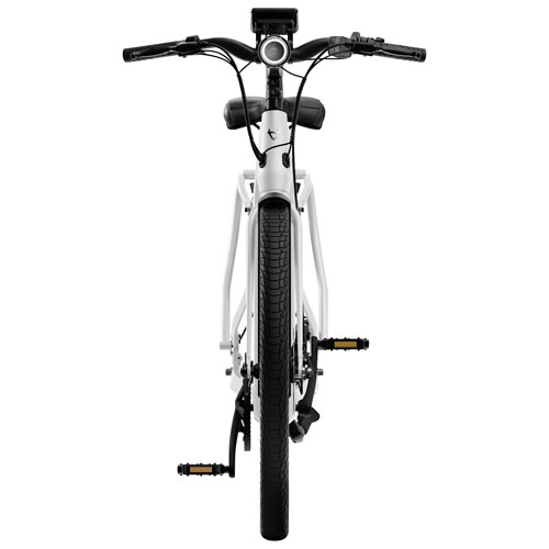 Vélo de ville électrique polyvalent à cadre bas C3 Pro de NIU (moteur 500 W/autonomie 145 km/vitesse maximale 45 km/h) - Blanc