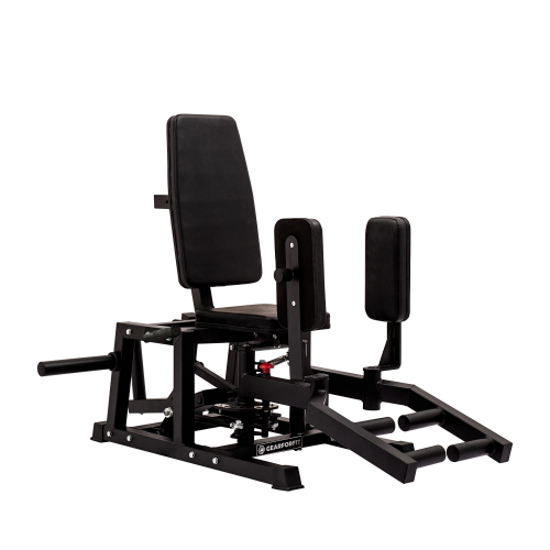 Gearforfit Dual-Action Hip Abductor Adductor Plate Loaded Machine - Inner & Outer Thigh Strengthener