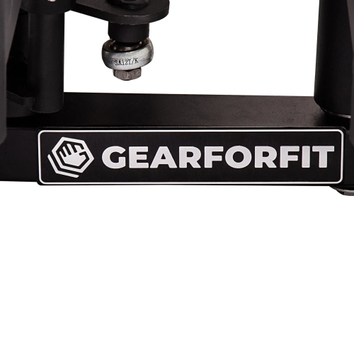 Gearforfit Dual-Action Hip Abductor Adductor Plate Loaded Machine - Inner & Outer Thigh Strengthener