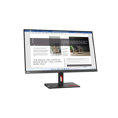 Lenovo ThinkVision S27i-30 27" FHD 100Hz 6ms GTG IPS LED Monitor - Raven Black -
