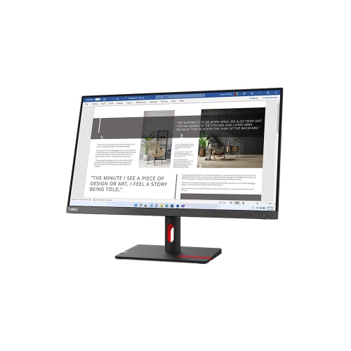 Lenovo ThinkVision S27i-30 27" FHD 100Hz 6ms GTG IPS LED Monitor - Raven Black -