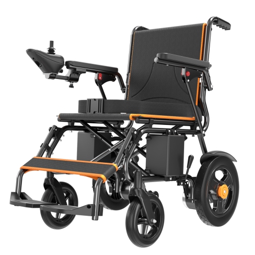 CoolHut Foldable Intelligent Electric Wheelchairs, 73 LBS, Equipped With 360° Control Joystick And Powerful Motor, 15+ Miles Long Travel Range,