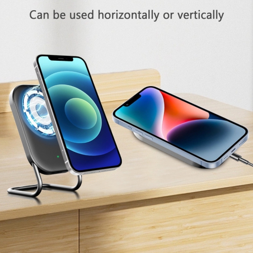 Magnetic Wireless Charger Stand Desk Phone Holder for iPhone 15 14 13 12 11 Pro Max Samsung Xiaomi Macsafe Fast Charging Station