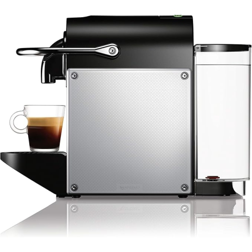 Nespresso EN124SCA Pixie Espresso Machine by De'Longhi, Aluminum