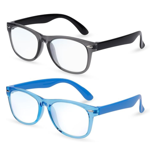 Kids Anti Blue Light Glasses, Blocking Harmful Blue Light Emitted by TV, Electronic Screens, Boys Girls Age for 3-12