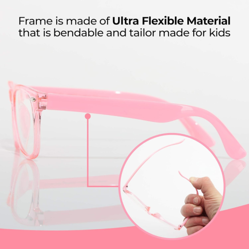 Ava & Ethan Blue Light Glasses for Kids, Blue Light Blocking for Computer/Gaming