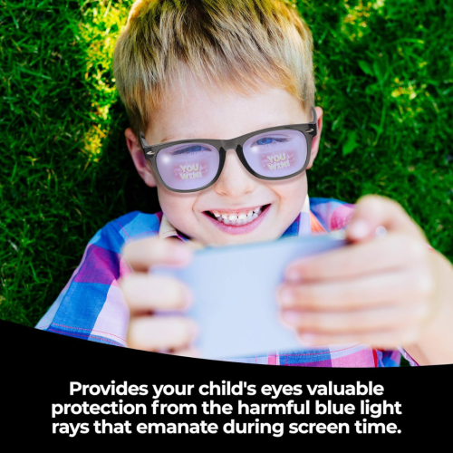Ava & Ethan Blue Light Glasses for Kids, Blue Light Blocking for Computer/Gaming