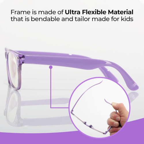 Ava & Ethan Blue Light Glasses for Kids, Blue Light Blocking for Computer/Gaming