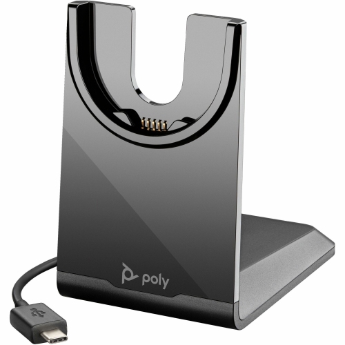 HP Poly Voyager USB-C Charging Stand - Black