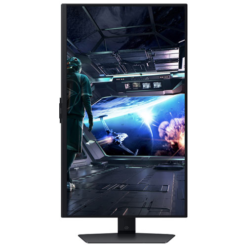 Samsung Odyssey 27" 4K UHD 144Hz 1ms GTG IPS LED G-Sync FreeSync Gaming Monitor (LS27DG702ENXZA) - Black