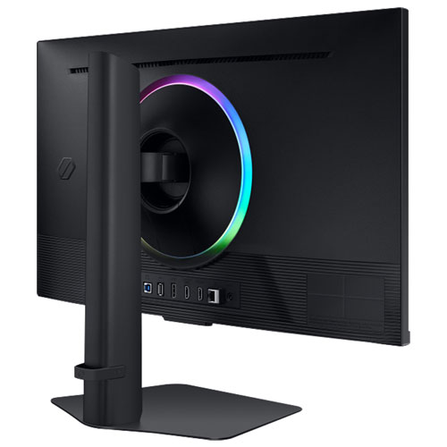 Samsung Odyssey 27" 4K UHD 144Hz 1ms GTG IPS LED G-Sync FreeSync Gaming Monitor (LS27DG702ENXZA) - Black