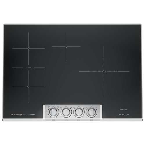Frigidaire Professional 31" 4-Element Induction Cooktop (PCCI3080AF) - Smudge-Proof Stainless Steel