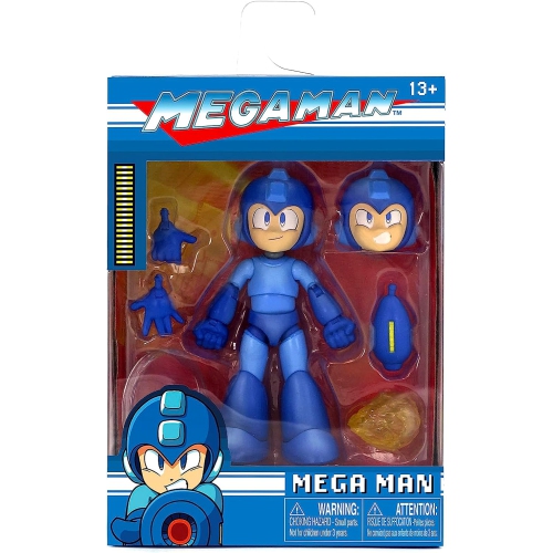 Megaman 4 Inch Action Figure 1/12 Scale Wave 1 - Mega Man Blue