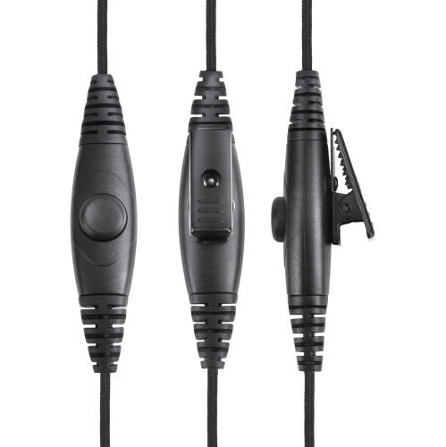 Over The Ear Ptt Mic Earpiece Two Way Radio Headset with Boom Mic Overhead Headphone for Baofeng for Kenwood for Retevis Rt21 Rt22 Walkie Talkie