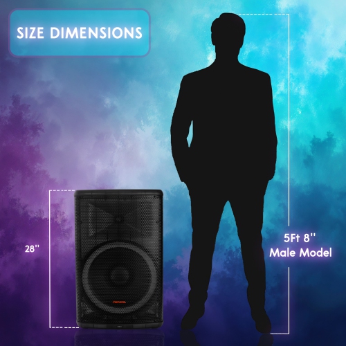 15” PA With Full flame lighting