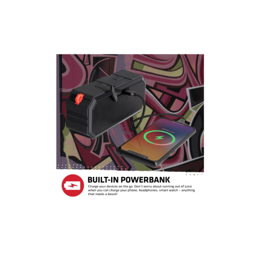 Wicked Audio Growl Rugged Bluetooth Speaker - Open Box