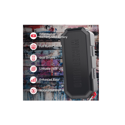 Wicked Audio Growl Rugged Bluetooth Speaker - Open Box