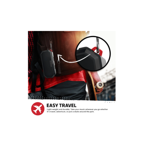 Wicked Audio Growl Rugged Bluetooth Speaker - Open Box