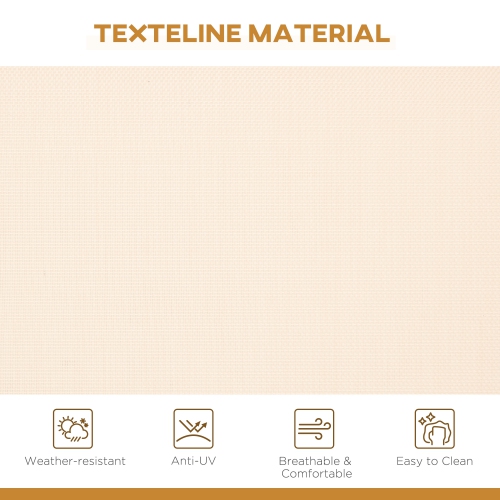 Outsunny 3-Seater Porch Swing Chair, Covered Garden Hammock, A-Frame Outdoor Swing, Porch Glider Sling Seat w/Adjustable Canopy Cover Weather