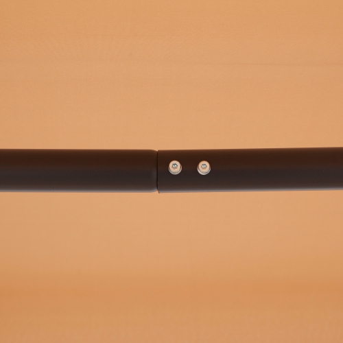 Outsunny 3-Seater Porch Swing Chair, Covered Garden Hammock, A-Frame Outdoor Swing, Porch Glider Sling Seat w/Adjustable Canopy Cover Weather