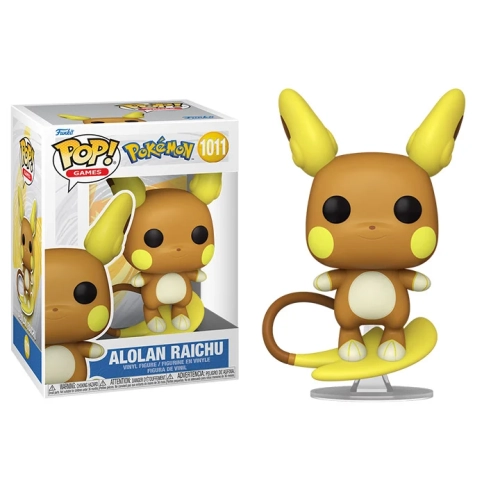 Funko Pop! Games Pokemon Vinyl Figure Alolan Raichu #1011