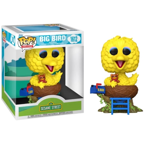 FUNKO  Pop Television Sesame Street Deluxe Vinyl Figure Big Bird #1612 (Tax Holiday)