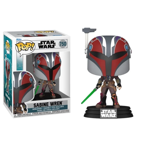 FUNKO  Pop Star Wars: Ahsoka Vinyl Bobble-Head Sabine Wren #750 (Tax Holiday)