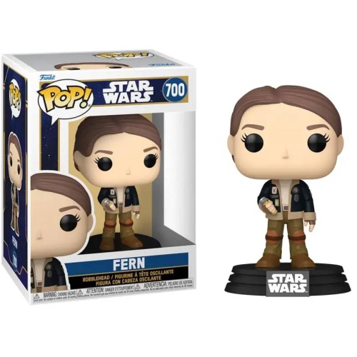 FUNKO  Pop Star Wars Skeleton Crew Vinyl Bobble-Head Fern #700
